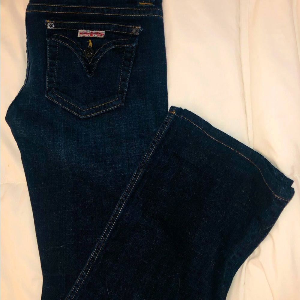 Hudson Classic Bootcut Blue Jeans. Size 27.